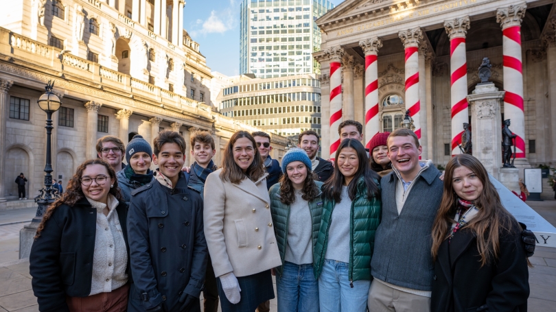 Thanksgiving in London (aka "Thursday") with President Beilock FSA 24F